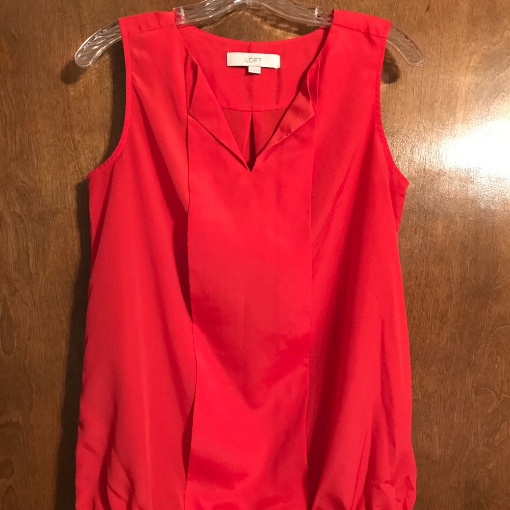 LOFT dressy sleeveless top
